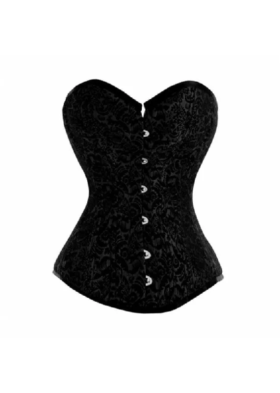 Halloween - themed corsets for a spooky costumeWT-OB BLACK BRO-100