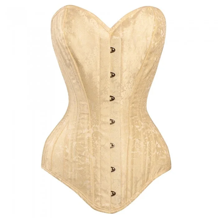 Vintage - style women's bustiers with lace and bowsYuliana Custom Made Corset