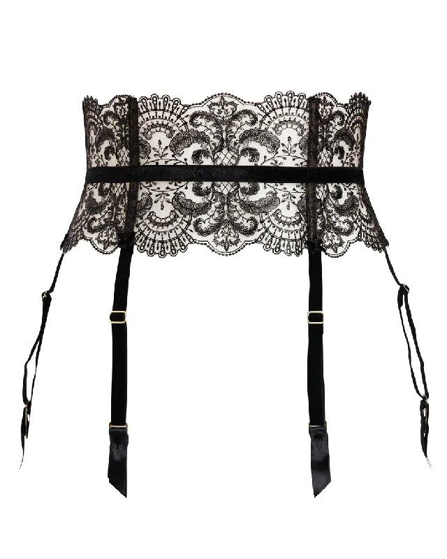 Lingerie with Adjustable Straps for WomenLAST FEW SIZES! Nom De Plume suspender belt by Dita Von Teese