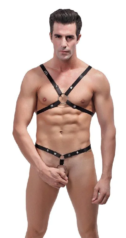 Minimalist Lingerie Styles for WomenMale Power Rip Off Harness Set