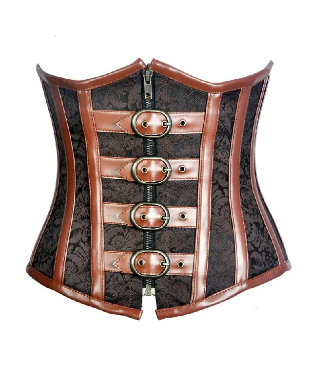 Satin corsets with a shiny and elegant finishGreta Underbust Corset