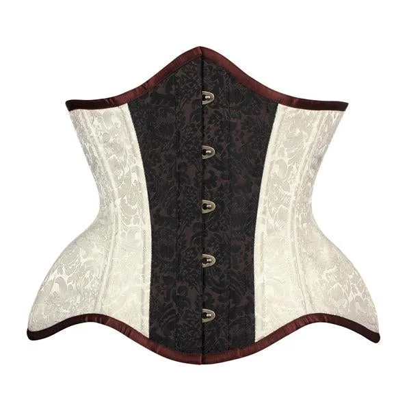 Waist - training corsets for long - term figure shapingOphelia Brocade Curvy Waist Trainer Corset