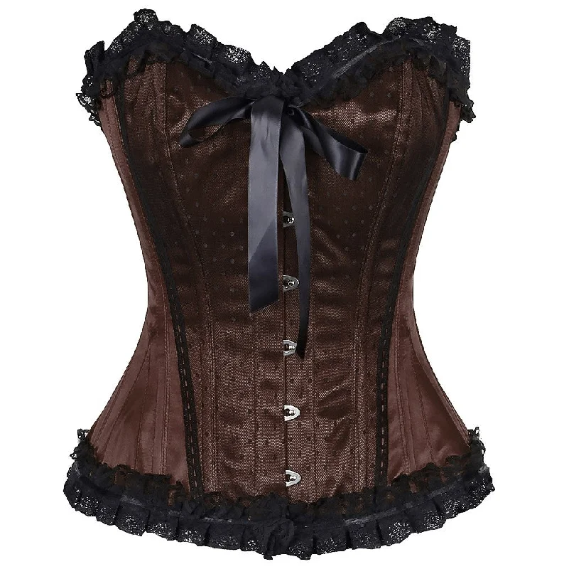 Sports - influenced bustiers with mesh panelsOllie Custom Made Corset