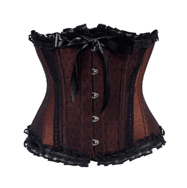 Halloween - themed corsets for a spooky costumeSteffi Burlesque Underbust Corset