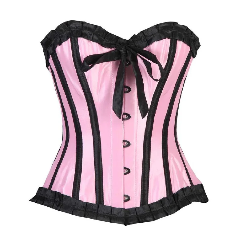 Pastel - colored corsets for a soft and feminine appealEvalyn Custom Made Corset