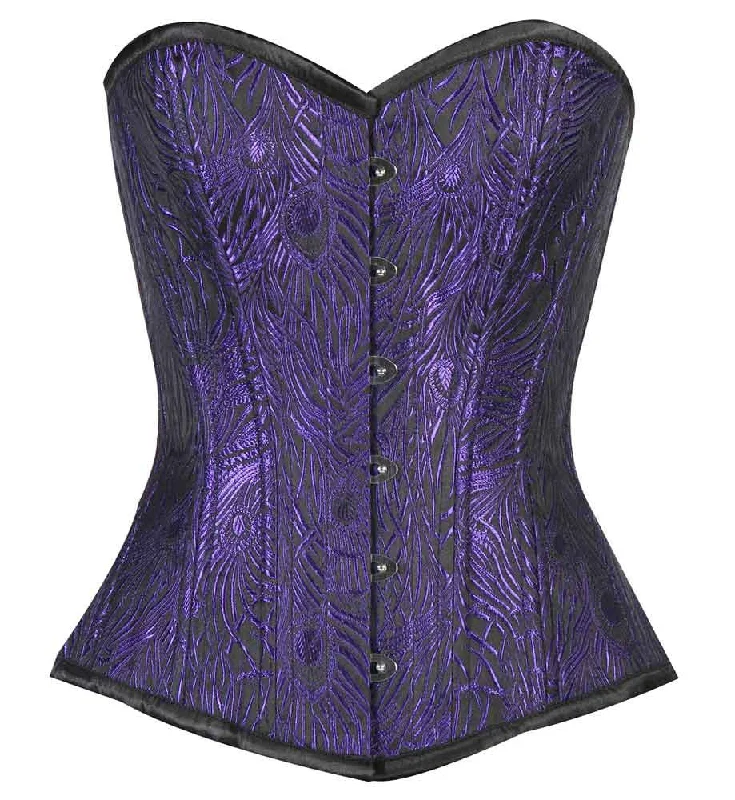 Modern - design corsets with a minimalist aestheticWT-OB BLUE FEATHER