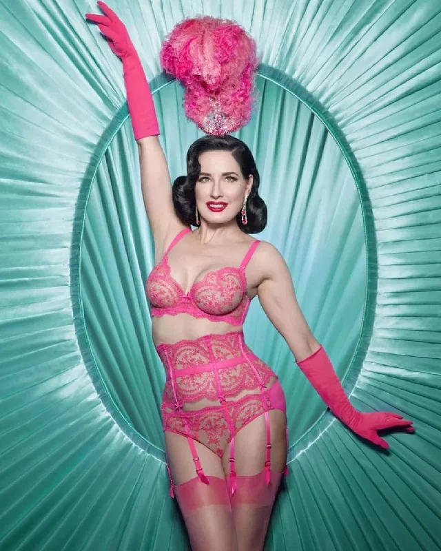 Women's Shapewear Lingerie SetsLAST FEW SIZES! Severine Bra in Neon Candy by Dita Von Teese