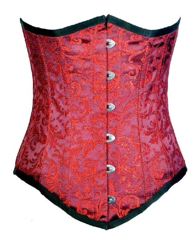 Gothic - inspired bustiers featuring dark colors and studsIlianna Longline Underbust Corset