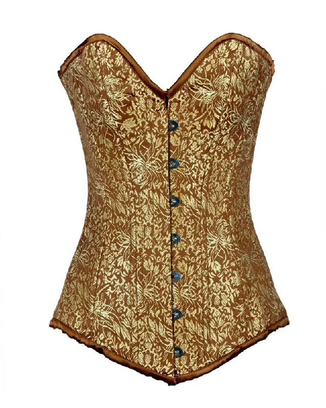 Geometric - printed bustiers for a modern and trendy lookJacklyn Longline Waist Training Corset