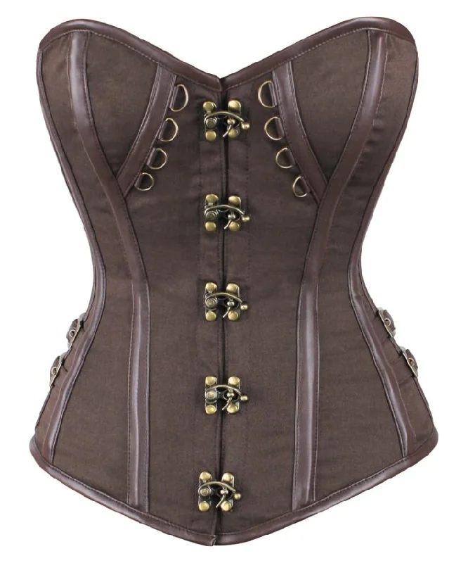 Neoprene corsets for a stretchy and form - fitting styleNiqui Overbust Cotton Steampunk Corset