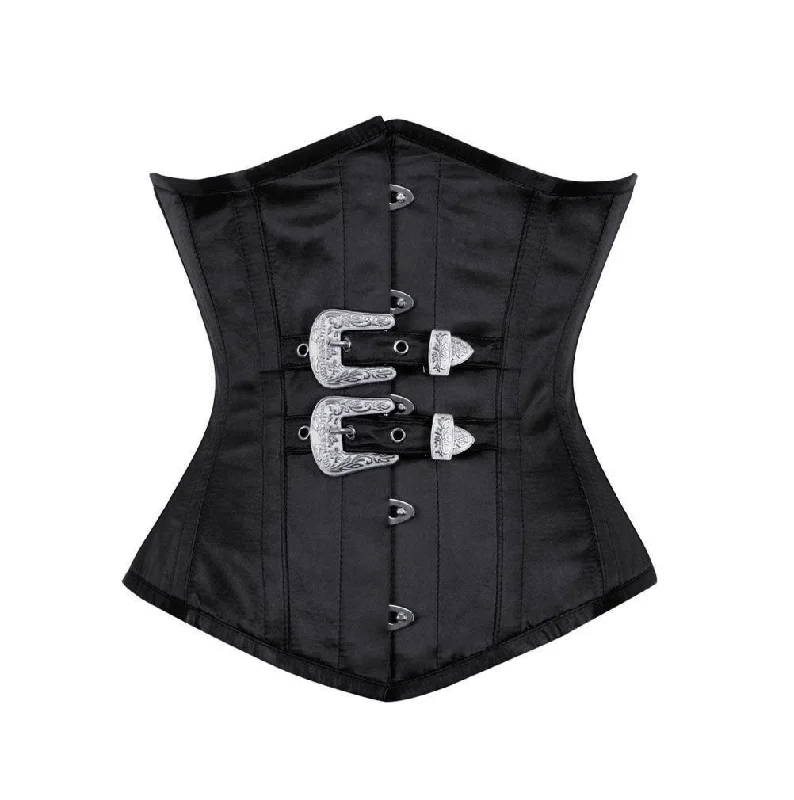 Posture - correcting bustiers for better spinal alignmentAngelo Gothic Satin Underbust Corset