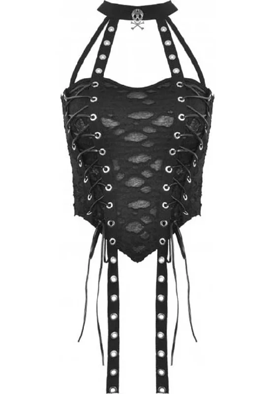 Bohemian - style corsets with tassels and embroideryComplicated | TOP