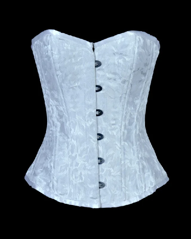 Wedding - style bustiers for bridesmaids or special eventsWT-OB WHITE BRO-1000