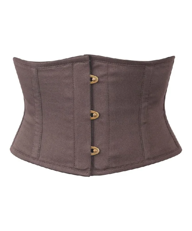 Gothic - inspired bustiers featuring dark colors and studsNaroa Corset Waist Shaper in 100% Cotton