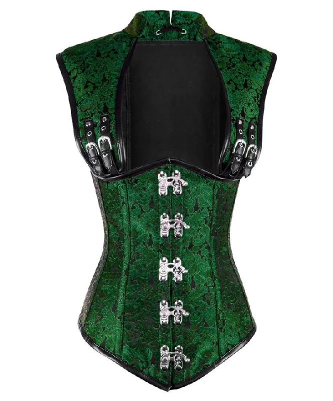 Brocade bustiers with a rich and textured appearanceNico Custom Made Corset