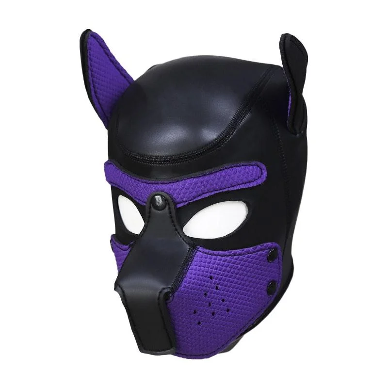 Women's Bridal Lingerie CollectionPuppy Play Mask Purple