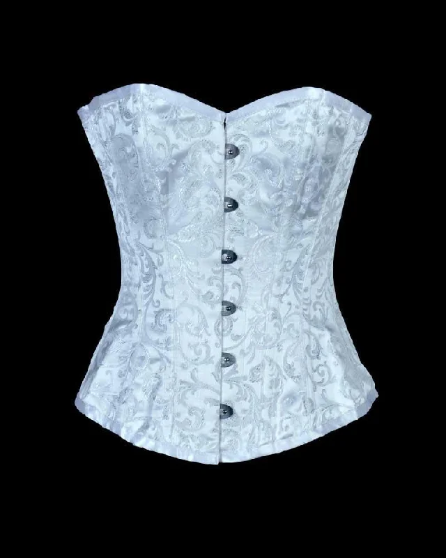 Floral - patterned corsets for a romantic and spring - like feelInez Overbust Corset