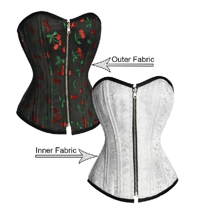 Bohemian - style corsets with tassels and embroideryElia Reversible Waist Training Corset