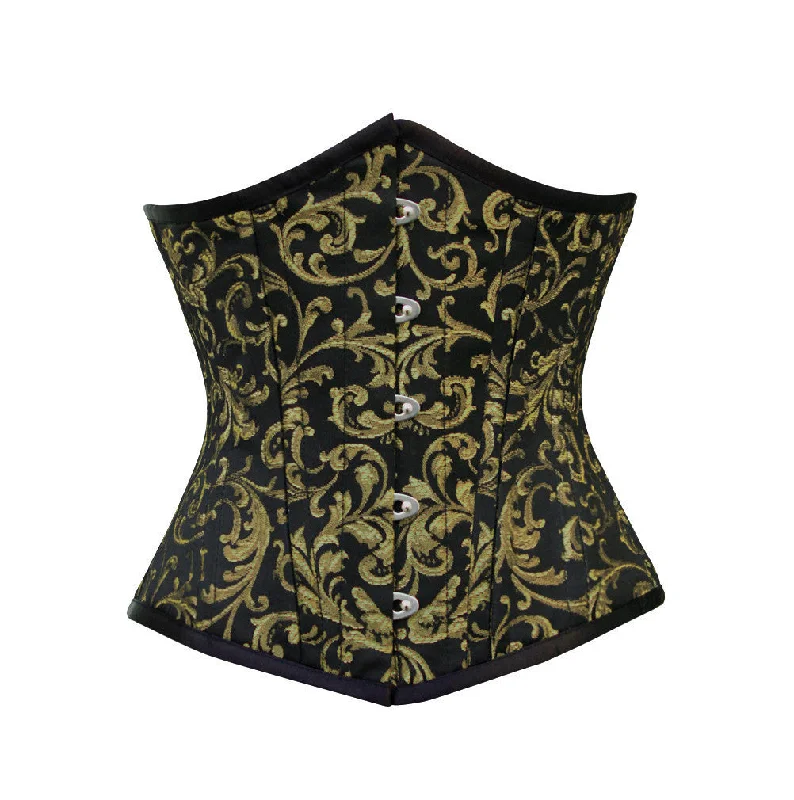 Removable - boning corsets for easy cleaningWT-UB GOLD/BLACK BRO-200