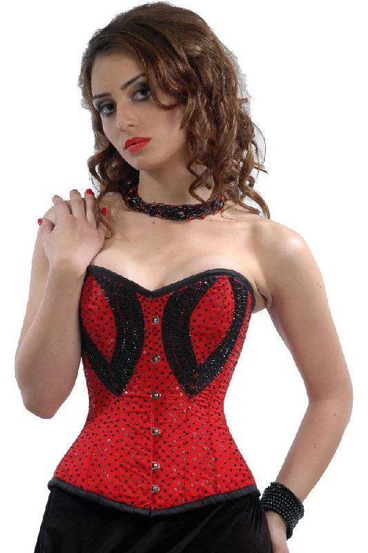 Retro - 1950s corsets with a cinched waistElyse Overbust Corset