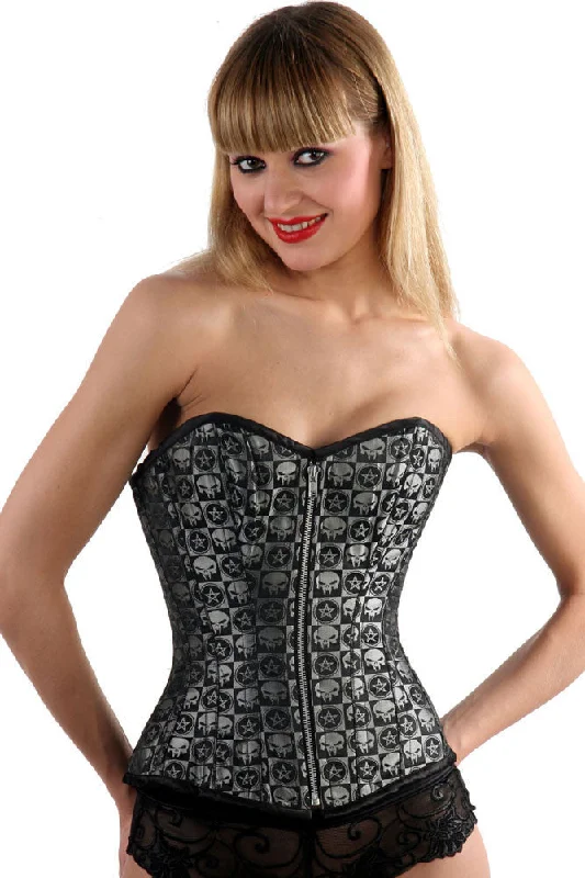 Bohemian - style corsets with tassels and embroideryDenisse Overbust Corset