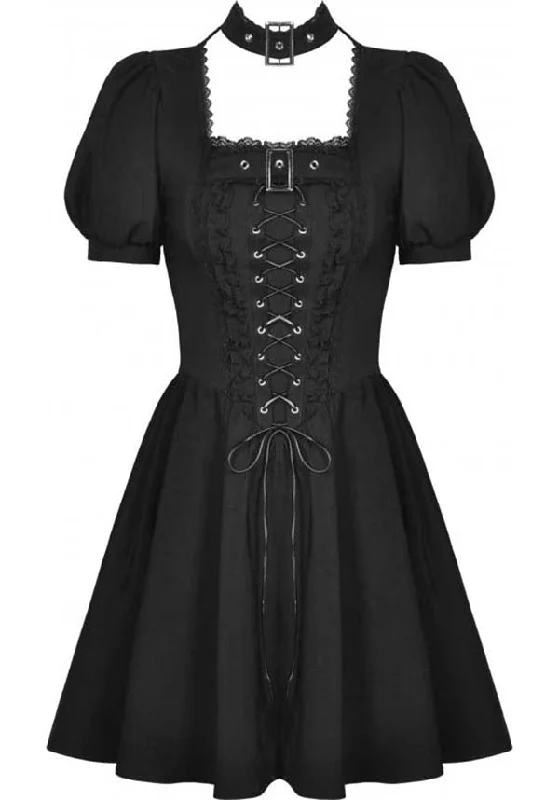 Silk bustiers for a luxurious and smooth feelBaby Bat | LACE UP DRESS