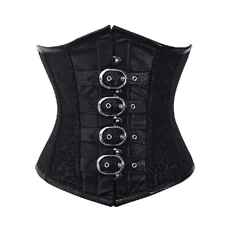 Wedding - style bustiers for bridesmaids or special eventsFrnace Black Gothic Underbust Corset