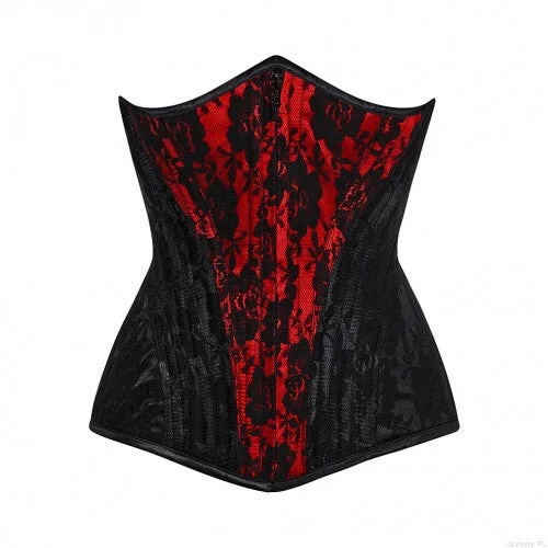 Neoprene corsets for a stretchy and form - fitting styleBerneice Waist Trainer Net Overlay Corset