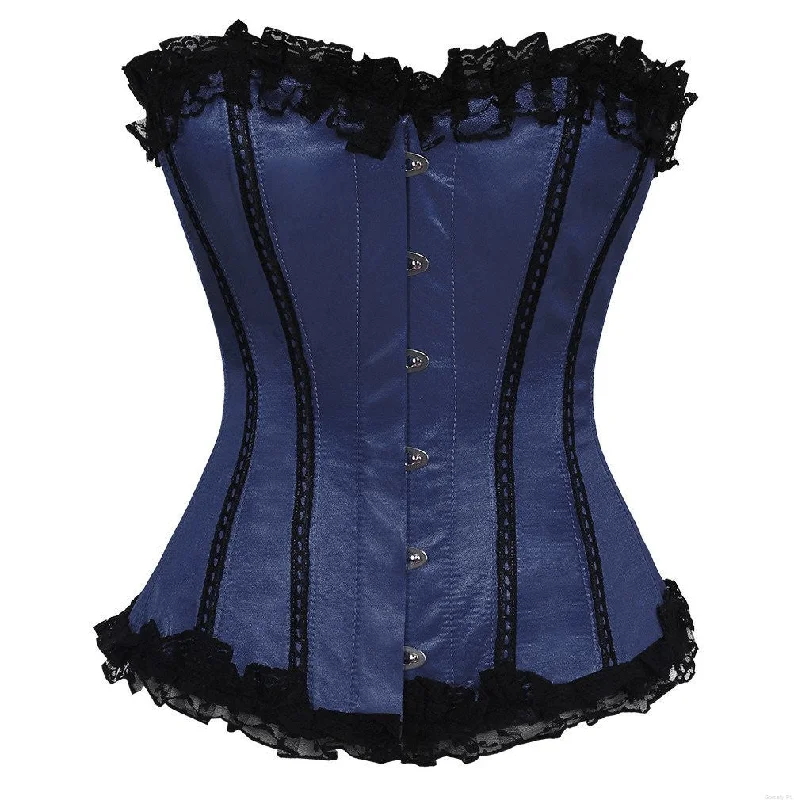 Hollywood - glamour bustiers for a red - carpet effectPrisha Satin Overbust Corset