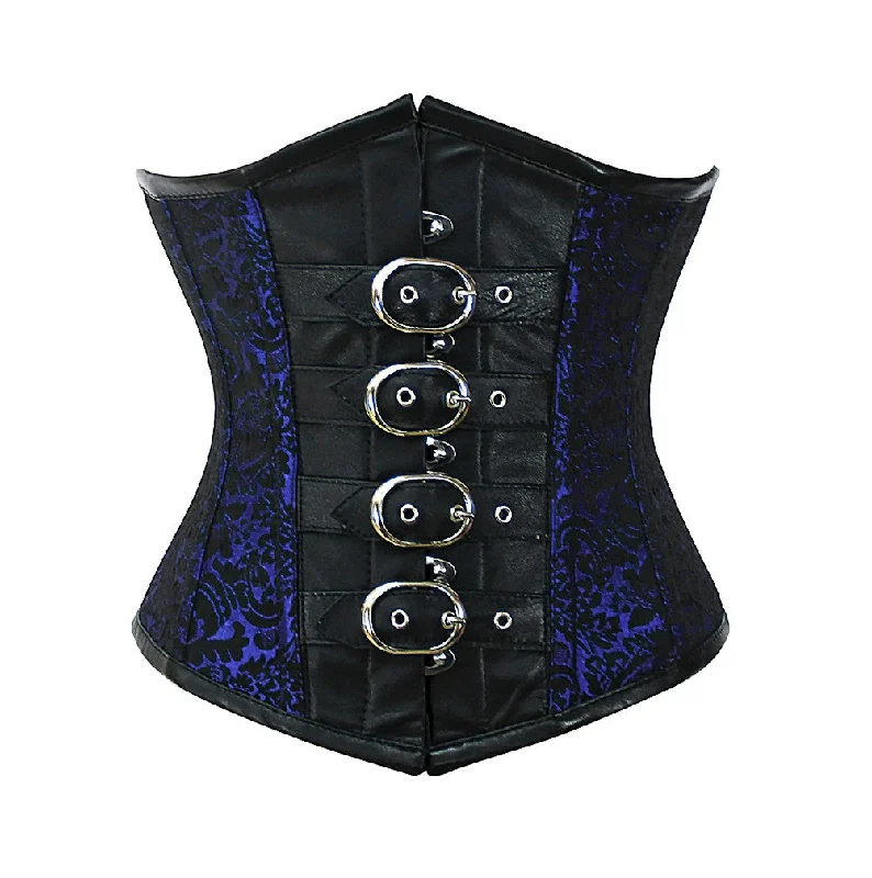 Multicolored bustiers with a vibrant and playful designFredricka Gothic Underbust Corset