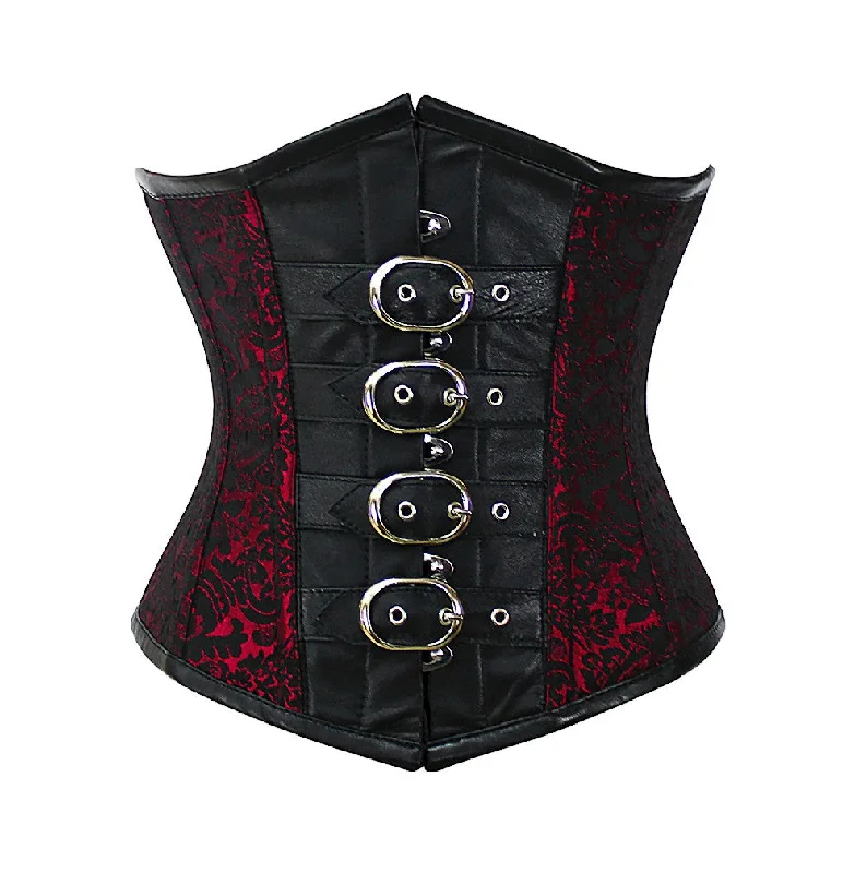 Animal - print bustiers for a wild and fierce styleFrancoise Gothic Underbust Corset