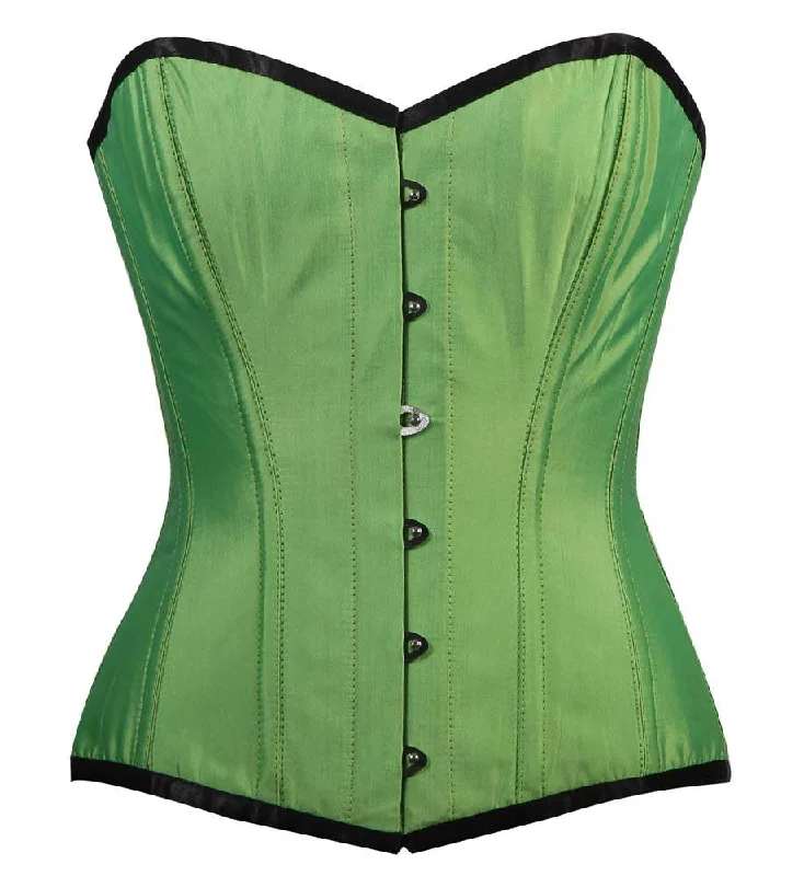 Waist - training corsets for long - term figure shapingELEGANT NEON TAFFETA