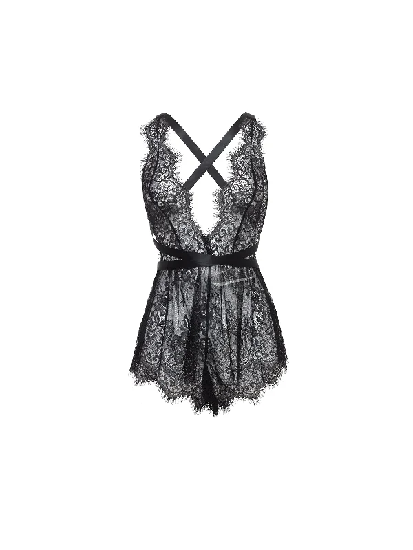 Women's Lingerie with Soft Cup BrasBrea Lace Romper