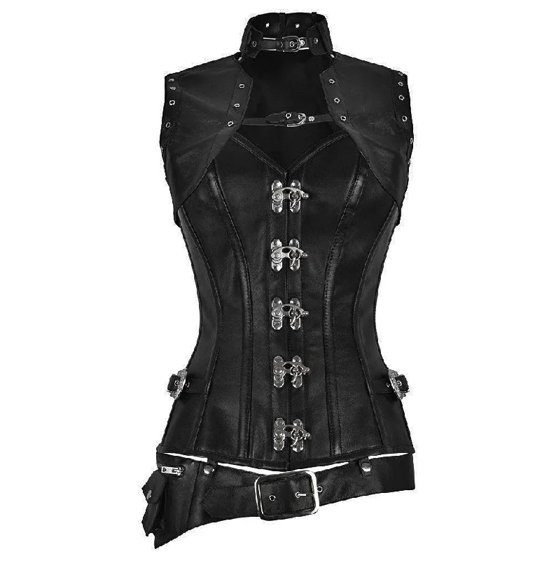 Satin corsets with a shiny and elegant finishGracelyn Overbust Corset