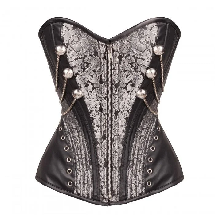 Neoprene corsets for a stretchy and form - fitting styleRhiannon Gothic Overbust Corset