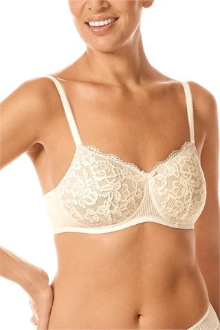 Women's bralettes with a soft, seamless styleAmoena Kyra Wire-Free Padded Bra - Off-White