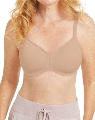 Women's underwire bras for extra supportAmoena Mara Wire-Free Front-Closure Padded Bra - Light Sand