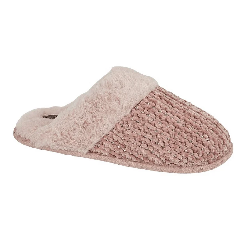 Women's black bras for a classic lookBras & Honey Ladies Slippers, Cleo Pink