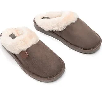 Women's demi - cup bras for a sexy lookBras & Honey Ladies Wicklow Slippers Faux Sheepskin Mule, Brown