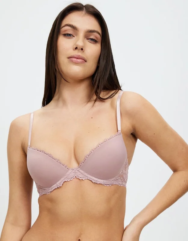 Women's plunge bras for low - cut topsCalvin Klein - Seductive Comfort Push up Bra | Woodrose