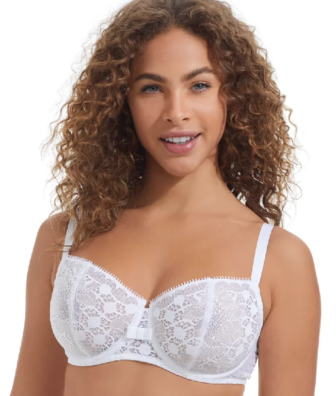 Women's multicolored bras for a fun styleChantelle - Day to Night Demi Bra |  White