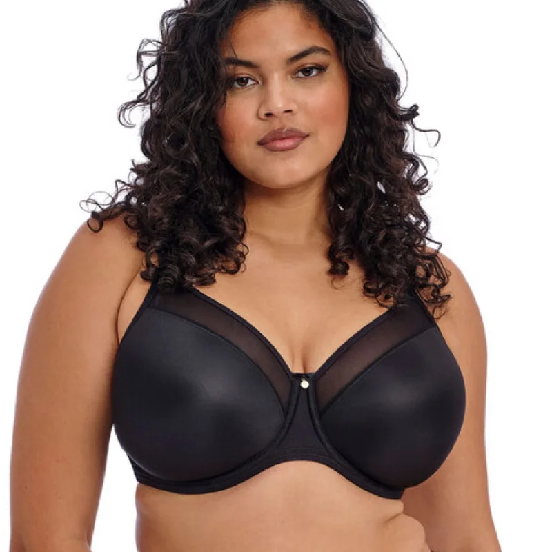 Women's bras with a seamless constructionElomi Smooth Moulded Bra in Black EL4301