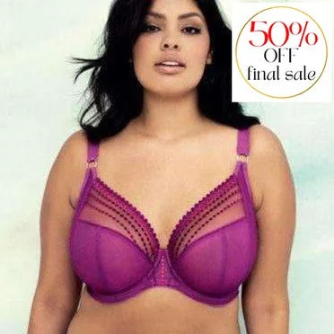 Women's bras with anti - odor technologyElomi Matilda UW Plunge Bra in Magenta EL8900