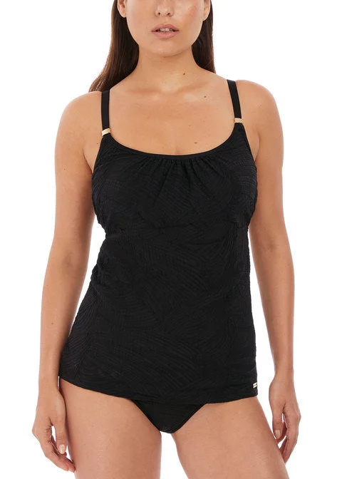 Women's bras made of breathable meshFantasie Ottawa Underwire Scoop Neck Tankini, Black