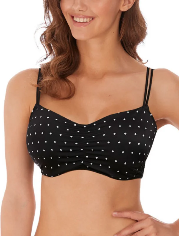 Women's bras with a cooling fabricFreya Jewel Cove Concealed Underwire Bralette Bikini Top