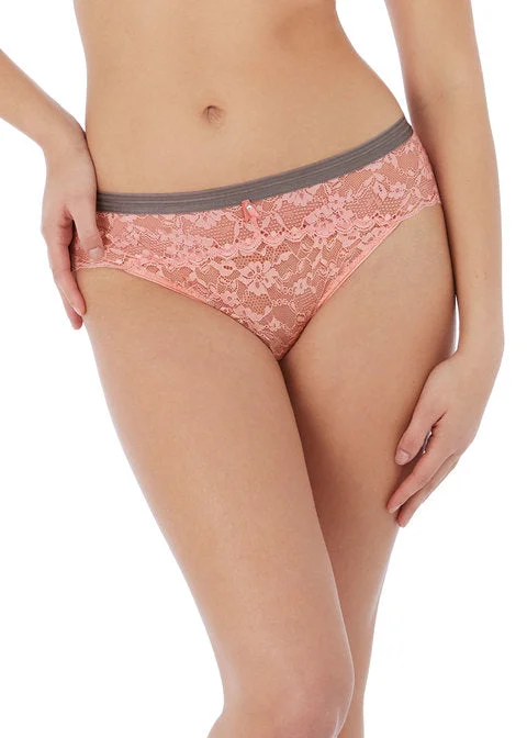 Women's bras using a bamboo fiber liningFreya Offbeat Panties, Rosehip