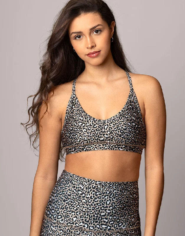 Women's maternity bras with adjustable strapsGia Leopard Bralette