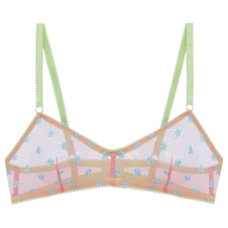 Women's bras crafted from stretchy spandexJaime Embroidery Bralette