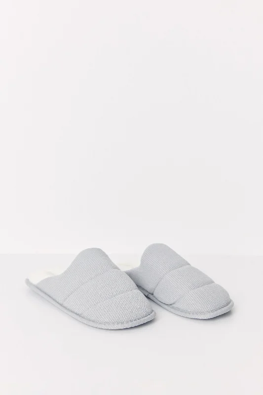 Women's bras with a lift and separate functionClosed gray house slippers