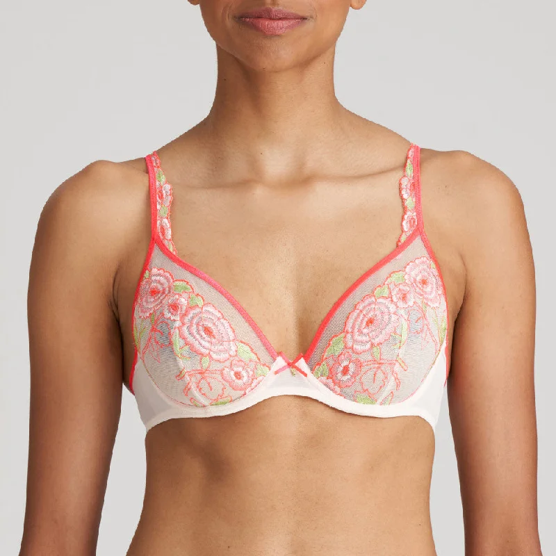 Women's underwire bras for extra supportMarie Jo - Ayama Plunge Bra | Fruit Punch